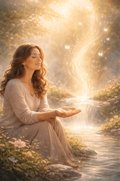 Gratitude and abundance - woman